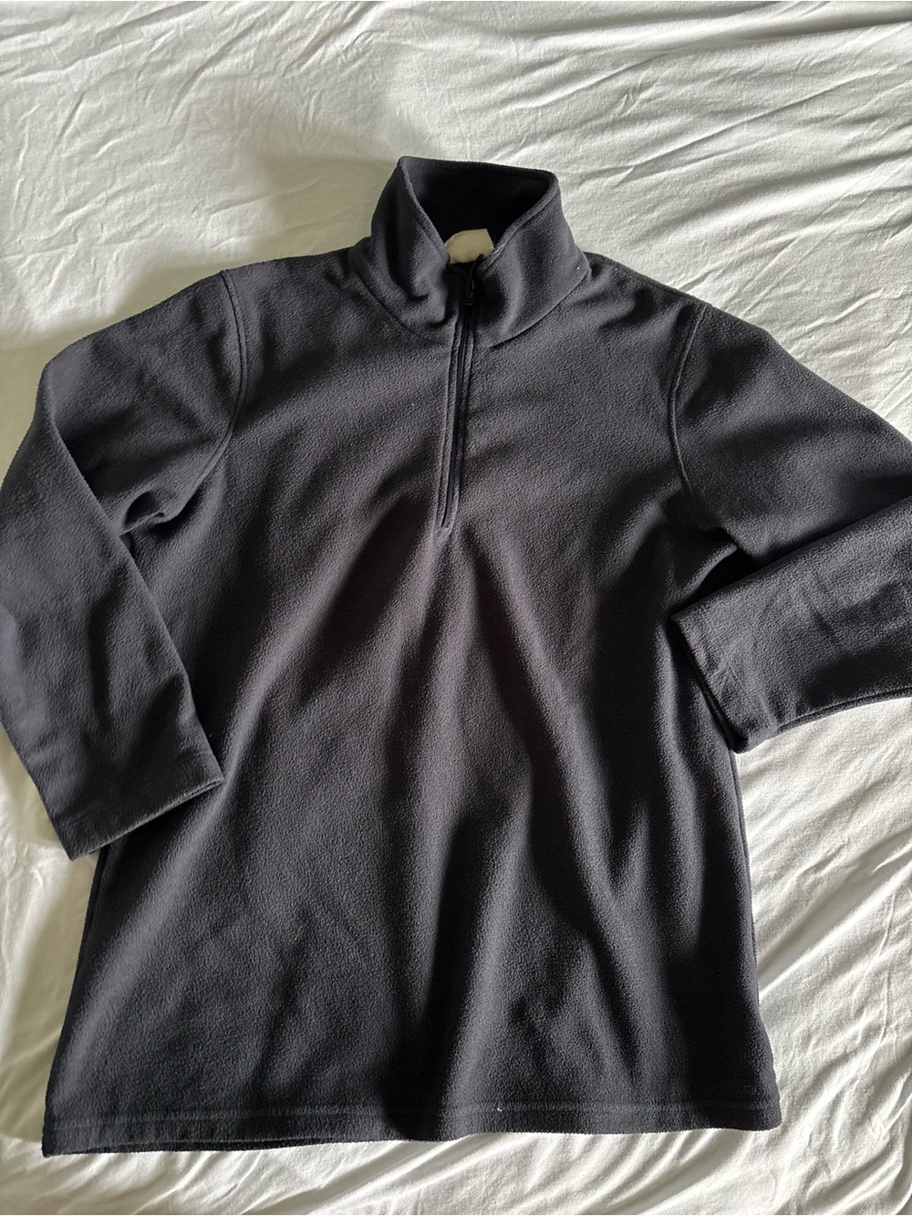 Mountain Hardwear Men's Quarter-Zip Fleece Pullover Sweatshirt - Black